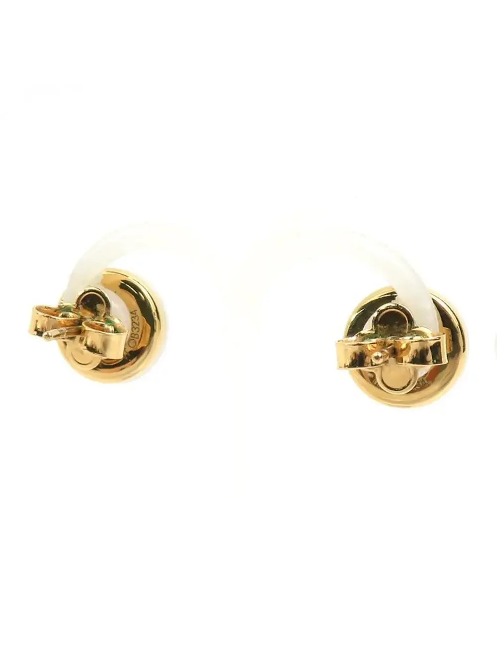 Auth Louis Vuitton Pierce Earrings #302880L37B